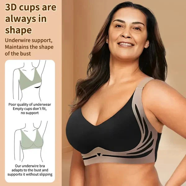 Posture Perfect Wireless Bra. (Pack Of 5) FREE SIZE