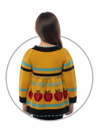 Beautiful sweater for girl child