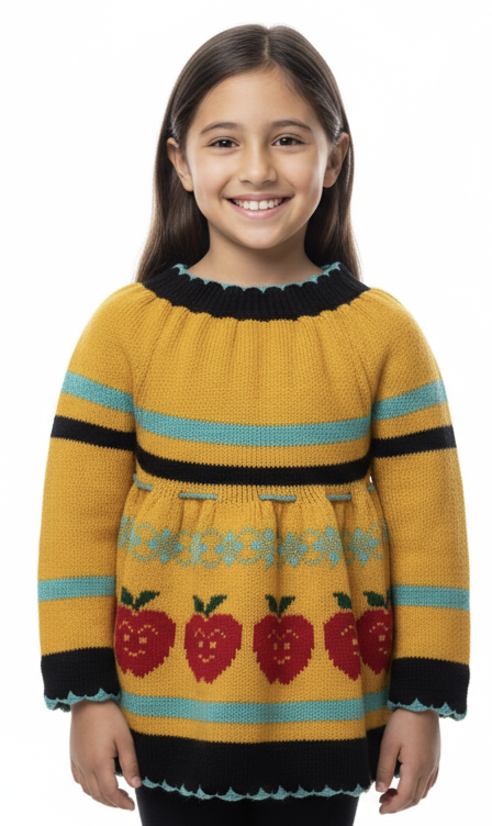 Beautiful sweater for girl child