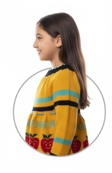 Beautiful sweater for girl child